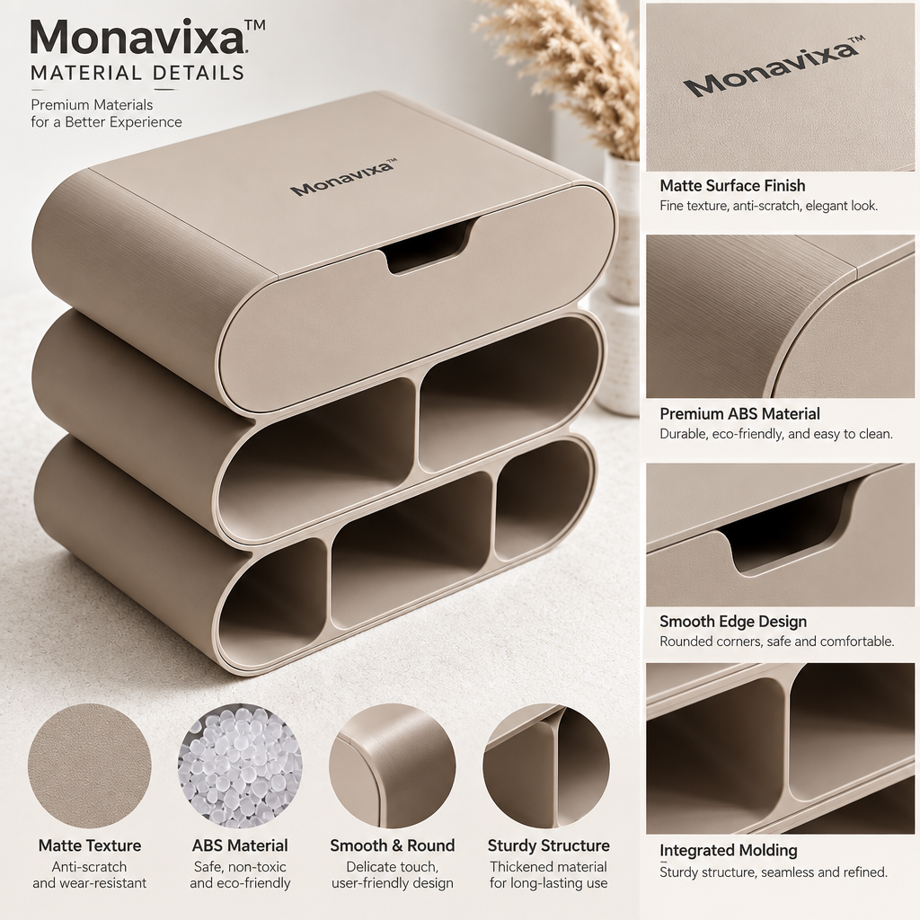 Monavixa™ Multi-Compartment Storage Organizer