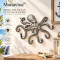 Monavixa™ Octopus Wall Decor — Sculptural Metal Wall Hook