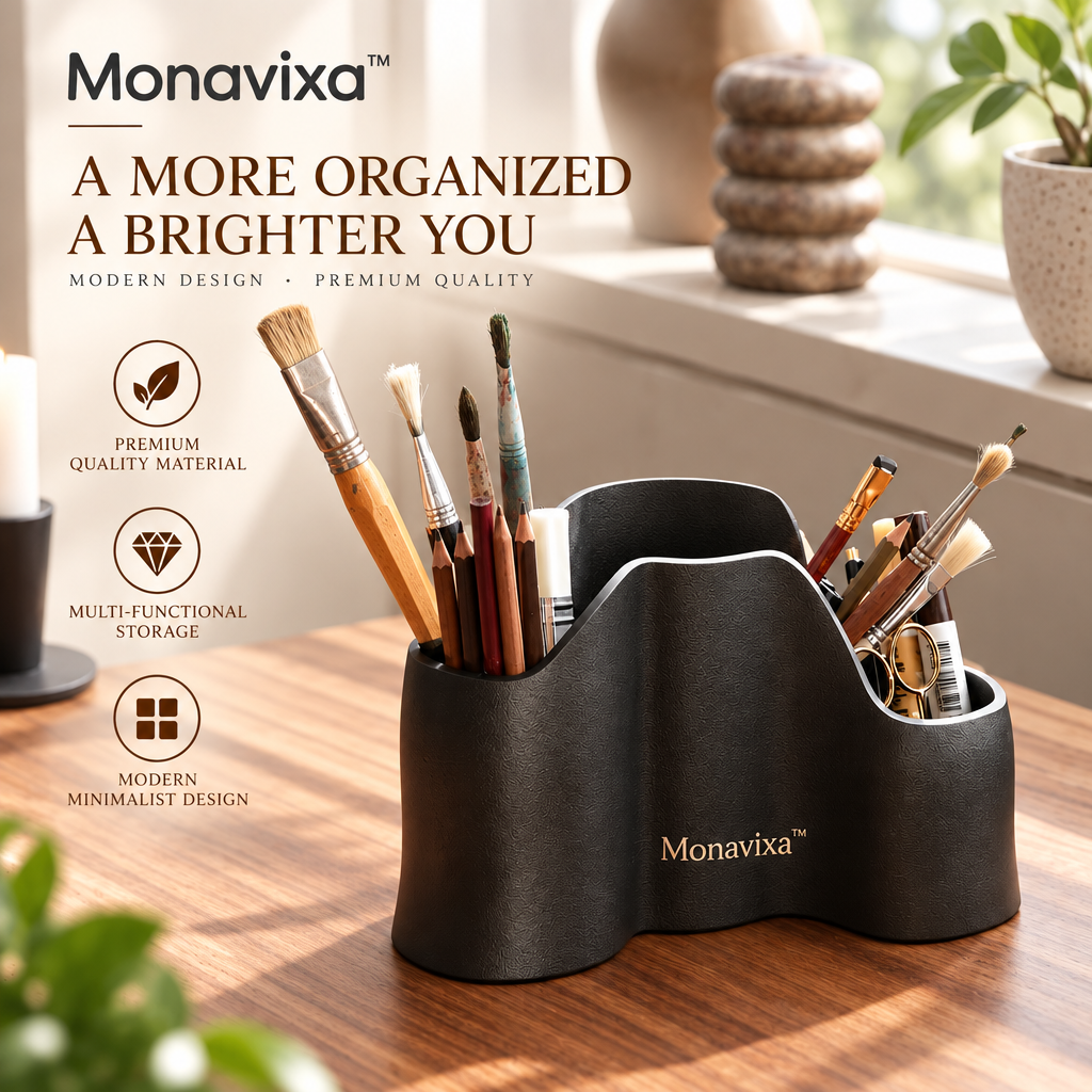 Monavixa™ Everyday Desktop Organizer