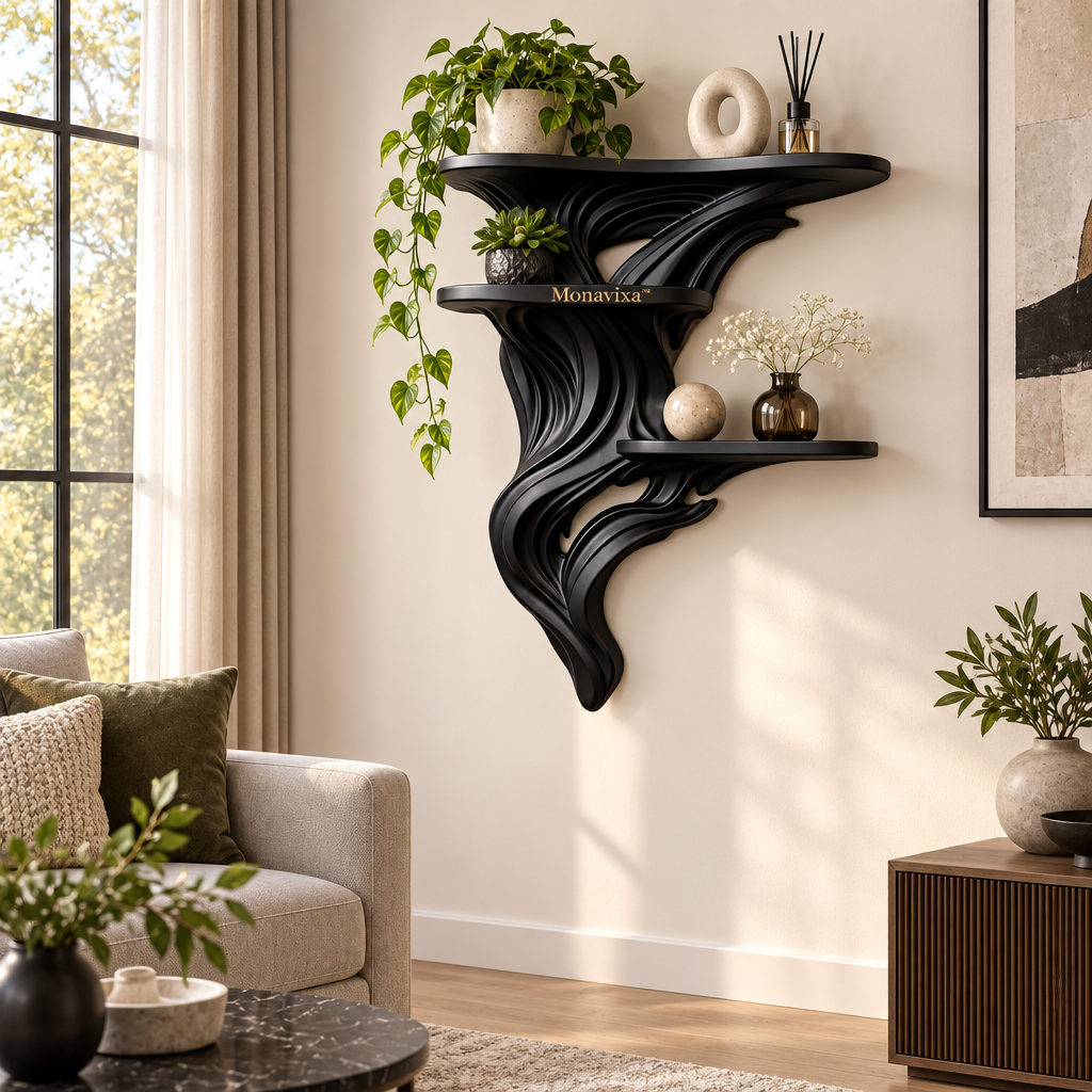 Monavixa™ Sculptural Home Organizer — Modern Storage Solution