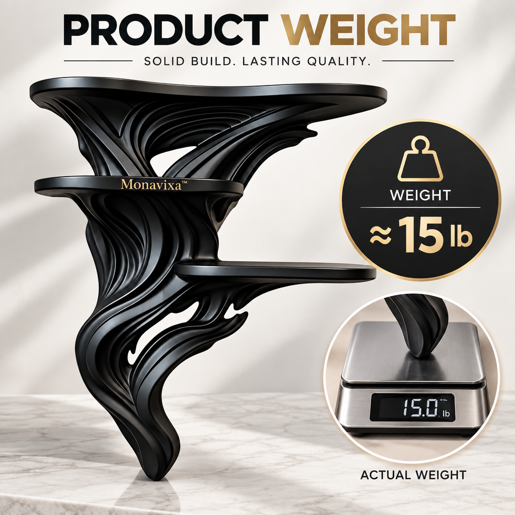 Monavixa™ Sculptural Home Organizer — Modern Storage Solution