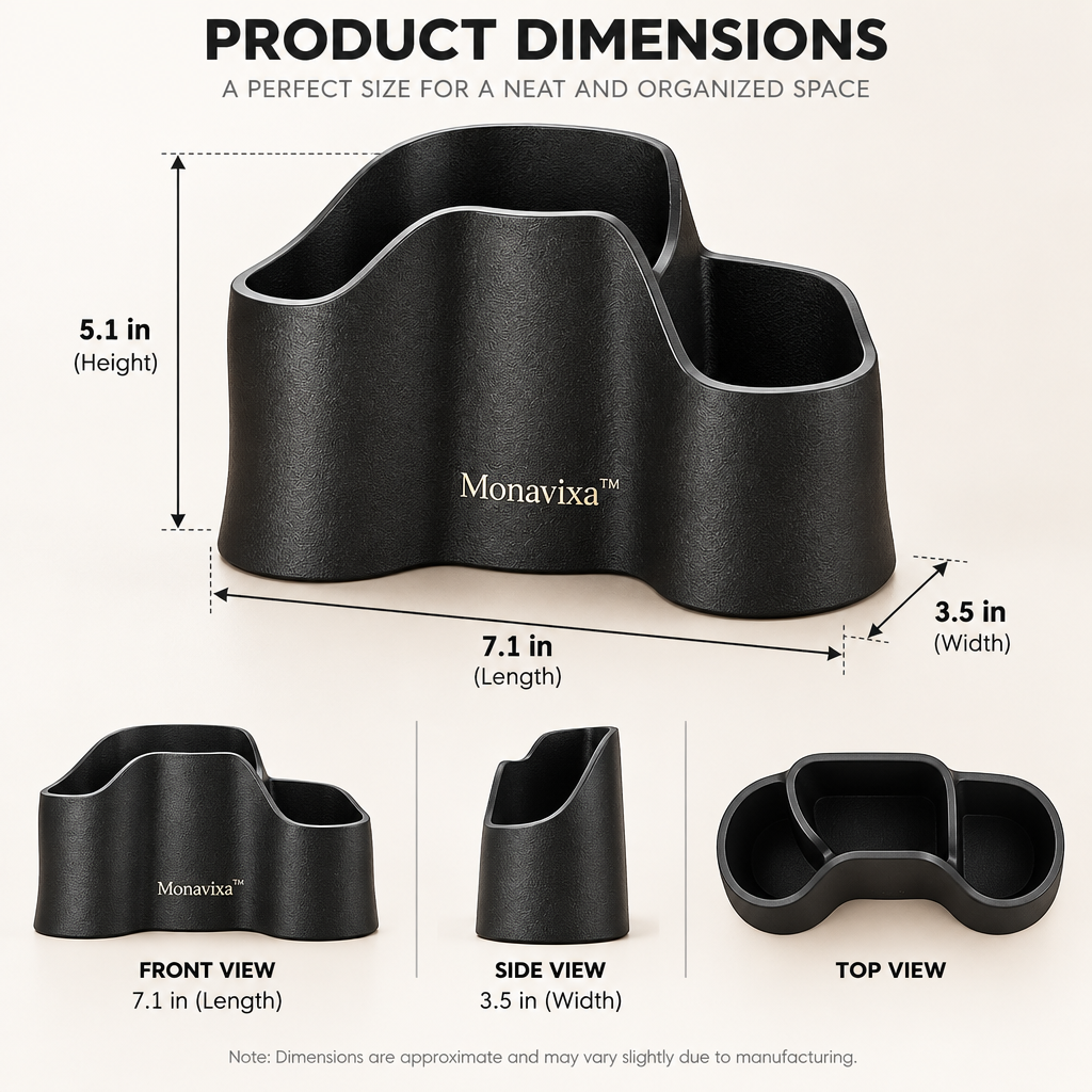 Monavixa™ Everyday Desktop Organizer