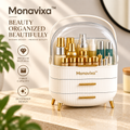 Verqelio™ Elegant Beauty Storage Organizer — Stylish Makeup & Skincare Organization