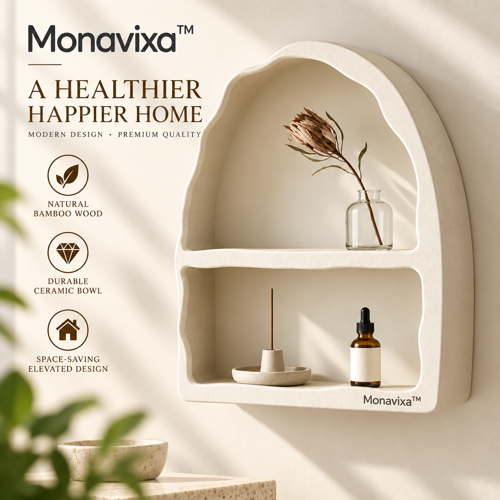 Monavixa™ Arched Decorative Wall Shelf